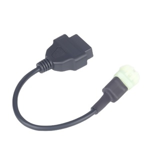 OBD2 16pin 6pin cavo adattatore per moto in plastica strumenti diagnostici lettore di codice per moto Kawasaki 12V <span class=keywords><strong>1</strong></span> anno di garanzia - Product Image 5