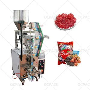 Prezzo di fabbrica piccolo granello automatico fagioli legumi caramelle frutta secca confezionatrice verticale per piccole imprese