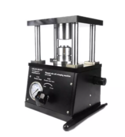 CR2032 CR2025 CR2016 مكبس هيدروليكي خلايا عملة يدوية العقص آلة لصنع بطارية خلية العملة - Product Image 2