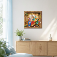 3D Lentiküler Plastik Özel Duvar Sanatı 40x40cm Tanrı Posteri Oturma Odası Dekorasyonu