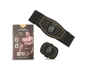 Cintura di Supporto Lombare JS-408 Nera in Nylon e Cotone Avvolgente per Sollevamento Pesi Adulti Tutte le Stagioni - Product Image 1