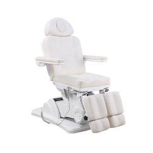 Chaise de <span class=keywords><strong>pédicure</strong></span> <span class=keywords><strong>esthétique</strong></span> pour le tatouage et la podologie, table de <span class=keywords><strong>pédicure</strong></span> faciale avancée de 120cm de hauteur, lit de traitement de massage cosmétique à 6 moteurs - Product Image 6
