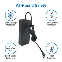 Chargeur secteur pour ordinateur portable 280W 20V 14A DC 5.5 2.5mm Slim Oval compatible avec ASUS ROG GX703H GX650R G733CW GX551QS Adaptateur pour ordinateur portable de jeu