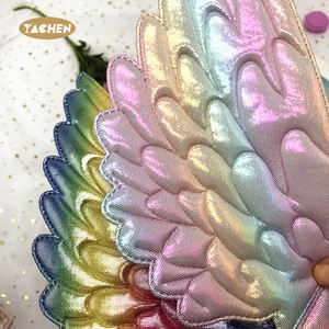 Çocuklar için YACHEN Gökkuşağı Unicorn Kanatları, Prenses Gökkuşağı Kanatları, Melek Kanatları Kostüm Aksesuarları, Doğum Günü Karnaval Cosplay Partisi - Product Image 4