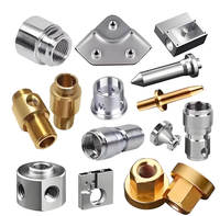 Pièces métalliques personnalisées usinées CNC, aluminium, acier inoxydable, laiton, fraisage, tournage, production en petites séries, service OEM ODM