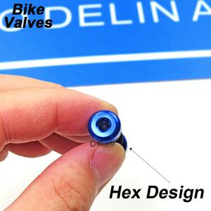 <span class=keywords><strong>Tubeless</strong></span> Schrader Valves Vélo <span class=keywords><strong>Valve</strong></span> Tige En Alliage D'aluminium Universel pour VTT Vélo De Route Vélo 40mm 44mm <span class=keywords><strong>60mm</strong></span> - Product Image 3