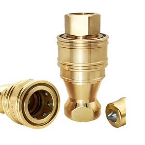 นิทโตะ โคคกิ เอสพี-เอ ข้อต่อทองแดงแรงดันปานกลางแบบเร็ว F35-2P X-100 Mat-8S พร้อมน็อตล็อคแบบแข็ง ผลิตในญี่ปุ่น - Product Image 3
