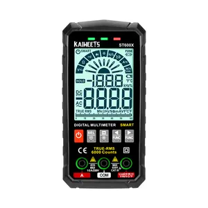 Kaiweets ST600x Lcd-scherm Digitale Multimeter Multifunctionele Meten Ac Dc Voltage & Current Multimeter