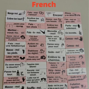 Jeu de blocs espagnol, français, allemand, italien pour couples adultes, jeu de construction de tours colorées, jeu de société amusant pour <span class=keywords><strong>la</strong></span> chambre à coucher, pour femme et <span class=keywords><strong>mari</strong></span> - Product Image 5