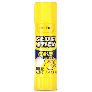 Barra de pegamento Deli de 8g, pegamento sólido de alta adherencia para uso escolar y de oficina - Product Image 5