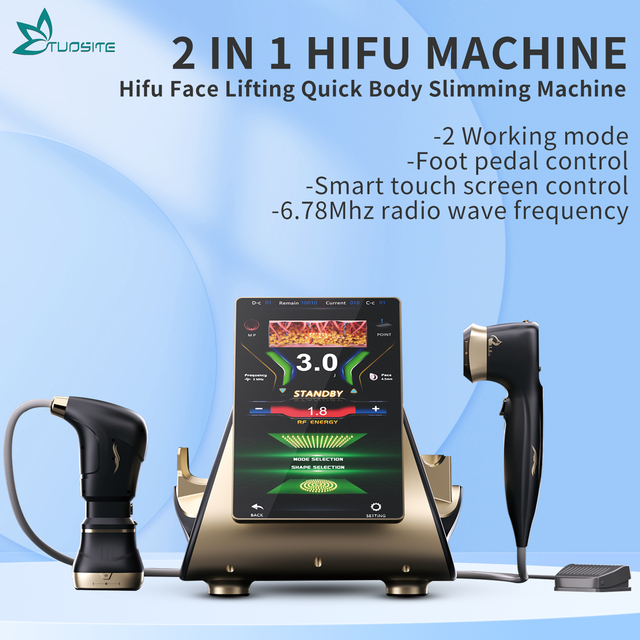 22D Max High Intensity Machine for Skin Tightening Fat Reduction and Body Slimming