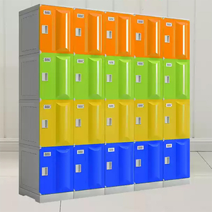 <b>Cheap</b> School Office Abs Lockers Cabinet School Storage Locker Cabinet Bathhouse <b>Wardrobe</b> Staff Worker Gym Plastic Locker Cabinet - Product Image 2