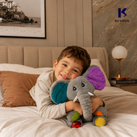 Jouet en peluche doux en gros avec fonctions multisensorielles pour la relaxation des enfants