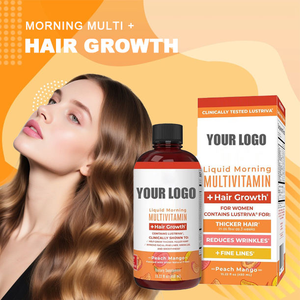 Özel marka vitaminleri kilo kazanç şurubu saç büyüme beyazlatma ve Anti-aging güzellik ürünleri biyotin vitamin takviyeleri - Product Image 2