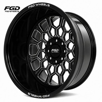 Nouvelle Arrivée Jantes Forgées en Aluminium T6061 Concaves Profondes Personnalisables 22 24 26 Pouces 8x6.5 pour Pick-up RAM 2500 / 3500 HD