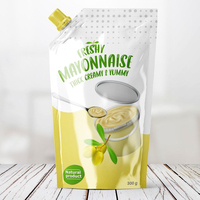 Sac debout en plastique réutilisable personnalisé savon liquide vaisselle détergent à lessive emballage coin pochettes blanches à bec