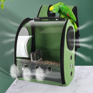 Sac d'extérieur portable pour oiseaux, sac pour transporter des cages, cage à oiseaux en tissu Oxford acrylique, sac à dos pour perroquet d'extérieur - Product Image 4