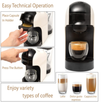 Machine à café expresso 3 en 1 à emballage automatique Machine à café expresso professionnelle Docle gusto
