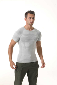 Camiseta Deportiva Transpirable Negra para Hombre SFB WSD02 ESDY con Diseño de Paneles de Malla para Uso Activo en Todas las Estaciones, Hecha en China - Product Image 5