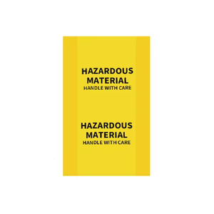 OEM haute qualité Viet Nam usine jaune sac de déchets en plastique dangereux imprimé sac à ordures d'amiante approvisionnement durable pantalons pour femmes - Product Image 2