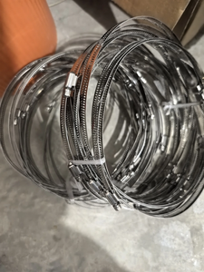 แคลมป์<span class=keywords><strong>รัด</strong></span><span class=keywords><strong>ท่อ</strong></span>สแตนเลส 304/316 ปรับได้ ขนาด 10-180 มม. ความกว้างสาย<span class=keywords><strong>รัด</strong></span> 8/12 มม. ขัดเงา ได้รับการรับรองมาตรฐาน ISO9001 - Product Image 5