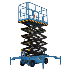 Hava 4-18M makaslı <span class=keywords><strong>Platform</strong></span> OEM 2100x800mm masa 1050kg ağırlık Motor Motor çekirdek bileşenleri 300-2000KG yük kapasitesi - Product Image 3