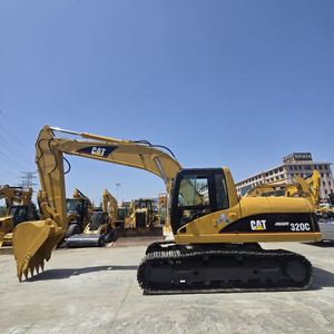 High Quality for <b>CAT</b> 320C 20ton Operating Weight Crawler Excavator Low Price With Core Components Motor Gearbox Gear Engine Pump - Product Image 2