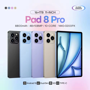Pad 8 Pro <b>Tablet</b> PC 11-inch WiFi OTG Function MTK Octa Core Processor 16GB+1TB Storage Face Recognition Dual SIM Card <b>Tablet</b> PC - Product Image 2