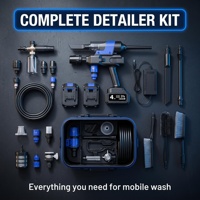 PB-VC-21 Laveuse de voiture sans fil 3-en-1 portable, souffleur et aspirateur, batterie lithium 21V, équipement de detailing mobile ODM 40