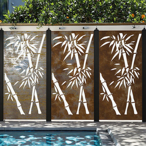 Pannelli Decorativi di Lusso in Acciaio Corten Tagliati al Laser per Esterni, Ornamenti da Giardino, Sculture in Metallo per Paesaggistica - Product Image 6