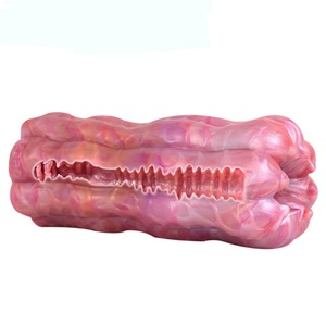 GEEBA Monster Shaped Male Masturbators Realistic Vagina Sex <b>Toys</b> Liquid Silicone Aircraft Cup Adult Pocket Pussy <b>for</b> <b>Men</b> - Product Image 1
