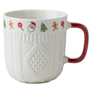 Tazas Modernas <span class=keywords><strong>de</strong></span> Cerámica en Relieve para Parejas <span class=keywords><strong>de</strong></span> Aspecto Elegante Regalos para Nochevieja y San Valentín para Mujer Exportación Transfronteriza - Product Image 1