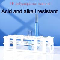 Support de tubes à essai en plastique fonctionnel, universel pour tubes à essai en verre de 13/16/20/25/30 mm et tubes de centrifugation