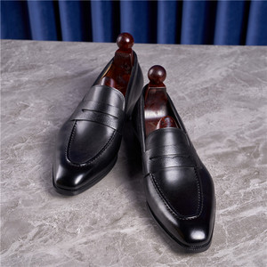 Zapatos Oxford de Cuero Genuino para Hombre, Diseño Formal Retro, de Lujo, Cómodos y Suaves, Gran Venta - Product Image 3