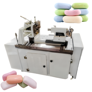 Línea de Jabón Automática Fácil de Usar de 300 kg/h con Motor PLC y Bomba de Alta Productividad, Extrusora al Vacío, Opción de Impresión Manual/Automática - Product Image 4