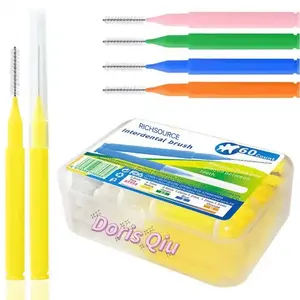 New Products Ce Certificate Approved Health Care Interdental Brush Manufacture L Type Interdental Brush