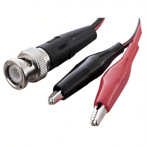 สายเคเบิลเครื่องมือวัด BNC พร้อมหัวหนีบแบบจระเข้ ขนาด 18 AWG สำหรับสายทดสอบ - Product Image 2