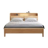 Neues Heim Möbel Bett amerikanischer Stil Massivholzbett Schlafzimmer Möbel Paneel Plattform Holzbett