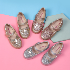 รองเท้าหนังเด็กผู้หญิงแบบมารีเจนสั่งทำพิเศษสำหรับเด็กผู้หญิง รองเท้าทรงแบนแบบมันเงาสำหรับเด็กผู้หญิง - Product Image 2