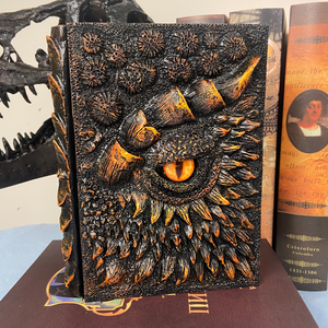 Cuaderno Ojo <span class=keywords><strong>de</strong></span> Dragón GTB02 <span class=keywords><strong>de</strong></span> Resina para Juegos Estilo <span class=keywords><strong>Tronos</strong></span>, Manualidad Creativa con Relieve 3D Ojo del Diablo - Product Image 5