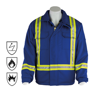 Veste DuPont Nomex d'hiver en aramide résistant au feu vêtements de travail pour raffinerie pétrolière - Product Image 1