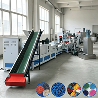 Machine de granulation automatique pour le recyclage des plastiques PP, PE, HDPE, LDPE, LLDPE par procédé humide