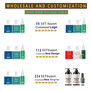 Shampoo et après-<span class=keywords><strong>shampoing</strong></span> bloquant la DHT pour la croissance des cheveux en marque propre avec logo, sérum capillaire naturel sans sulfate pour la croissance des cheveux - Product Image 2