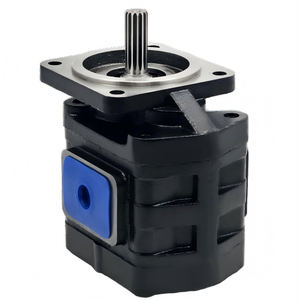 Bomba de Engranajes Hidráulica Hansen, Desplazamiento de 40 cm, 2200 RPM, para Camión Volquete PENGXIANG Modelo 1020208020 HGP2040RC, Hierro Fundido - Product Image 1