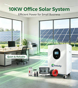 Prix de gros – Système solaire complet hybride ESSLUCKY 5 kW 10 kW avec batterie MPPT pour l'alimentation domestique - Product Image 1