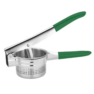 Factory Wholesale Price Kitchen Vegetable dehydrate tool Potato Masher Stainless Steel Baby Food Press Durable Potato Squeezer