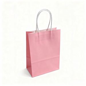 Bolsa de Papel Personalizada KM, Bolsa de Compras Ecológica, Bolsa de Papel Kraft con Asas Resistentes para Ropa, Zapatos y Comestibles - Product Image 4