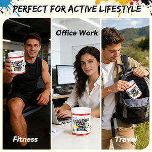 Gummies Protéinés en Gros : Isolat de Whey pour la Construction Musculaire et la Récupération, <span class=keywords><strong>Sans</strong></span> <span class=keywords><strong>Sucre</strong></span>, Facile à Transporter, Complément Sportif - Product Image 3