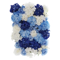 FPS008 Mur de fleurs artificielles faites à la main Nouveau design Tapis de fleurs de mariage Décoration Tissu doux pour la Saint-Valentin