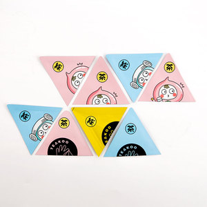 Custom Printed Heat Seal <strong>Sachet</strong> Bag Biodegradable <strong>Tea</strong> Packaging Bag Triangle <strong>Tea</strong> Bag - Product Image 4